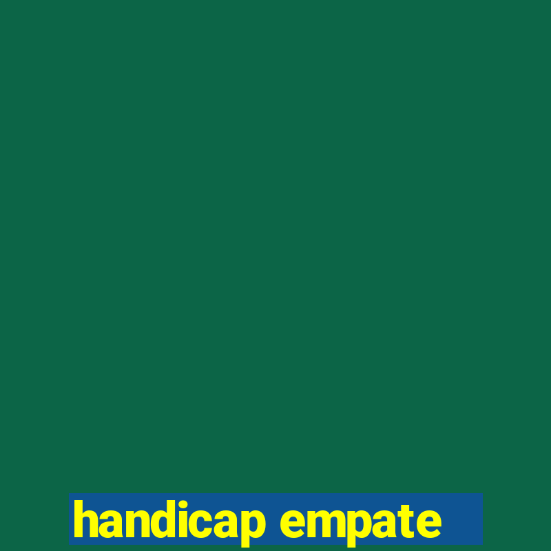 handicap empate -1 betano